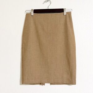Express Pinstripe Pencil Skirt